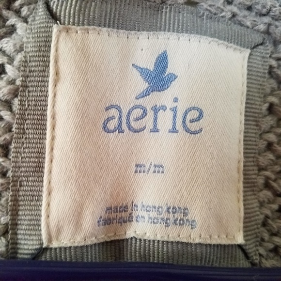 Aerie Cable Knit Cardigan - Picture 3 of 5